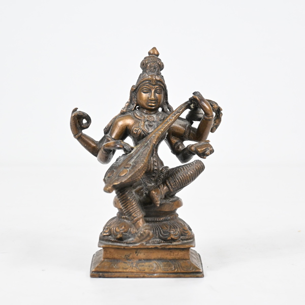 Skulptur i brons, Saraswati.