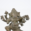 Skulptur i brons, dansande Ganesha.