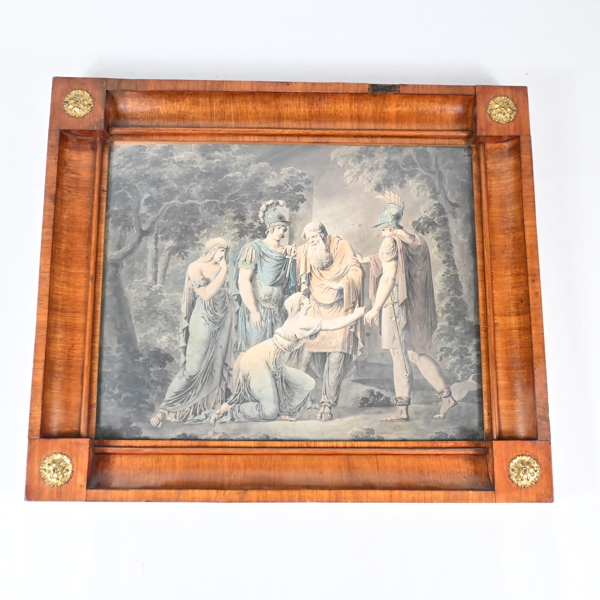 Pehr Emanuel Limnell (1766-1861), tillskriven, mytologisk scen, akvarell.