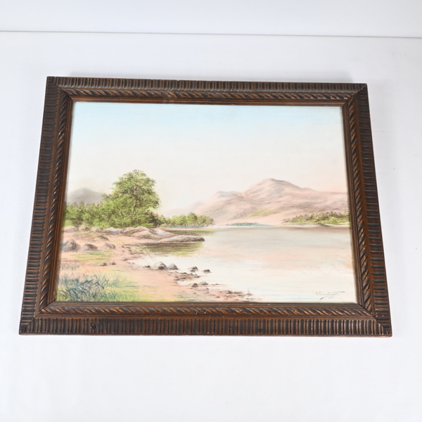 Gustaf Lundqvist (1827-1905), akvarell, signerad.