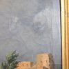 Okänd konstnär, "Borgruin i landskap", olja på duk, 1800-tal.