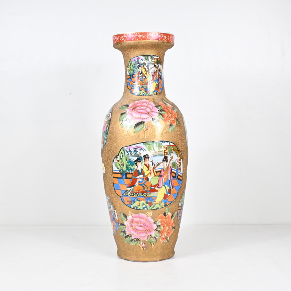 Golvvas, porslin, Kina.