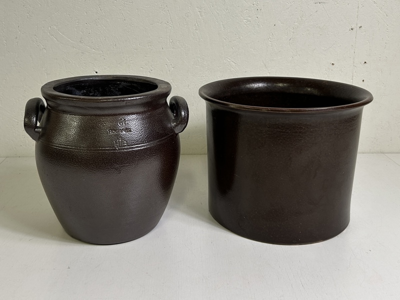Höganäskrus 6 L & Ytterkruka 