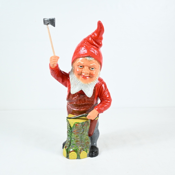 Tomte i terrakotta, troligen Tyskland, 1900-tal.