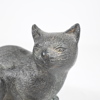 Skulptur i brons, liggande katt, 1900-tal.