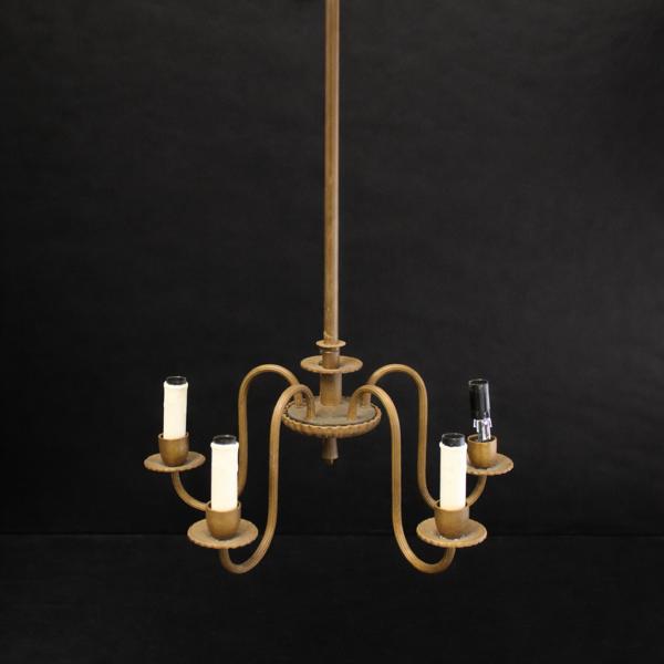 Taklampa, mässing, Swedish Modern, 1900-talets mitt.