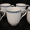 Kaffekoppar, 7st, "Casa Look", porslin, Villeroy & Boch, Luxemburg. 