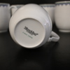 Kaffekoppar, 7st, "Casa Look", porslin, Villeroy & Boch, Luxemburg. 