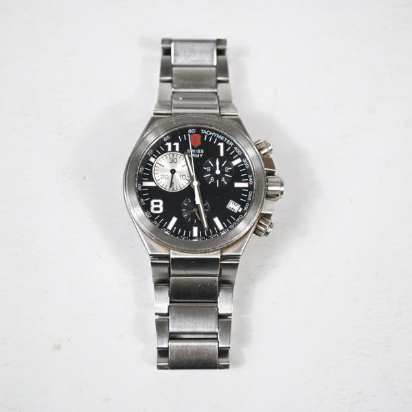 Herrarmbandsur, Victorinox, Swiss Army, chronograph. 