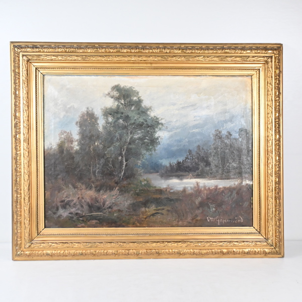 Otto Gripensvärd (1847–1933), olja på duk, signerad.