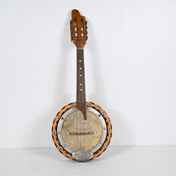 Banjo med intarsia, 18/1900-tal.