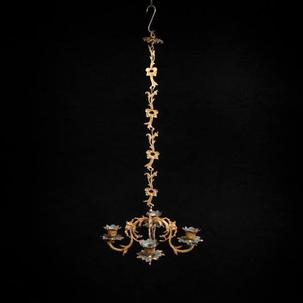 Ljuskrona, rokokostil, 1900-tal.