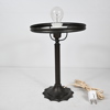Bordslampa, metall, jugend. 
