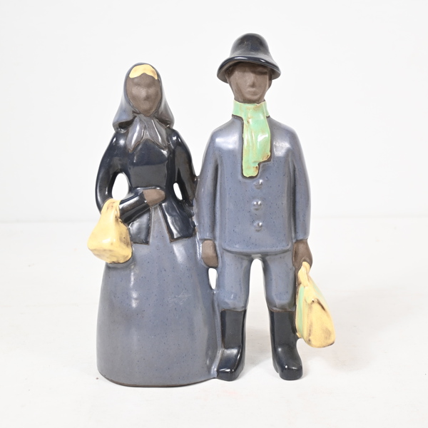 Elsie Borelius, figurin, "Amerikafararna".