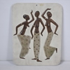 Dorothy Clough, väggrelief, "Dansande kvinnor", Gefle. 