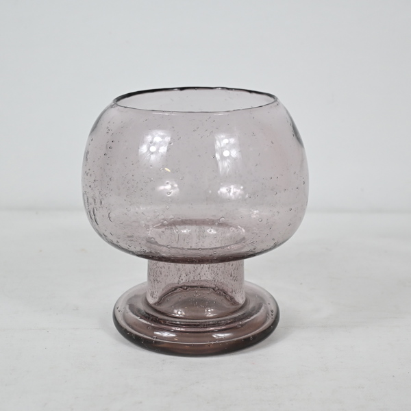 Kaj Franck, pokal, glas, "Sargasso", Nuutajärvi Notsjö, Finland, 1960/70-tal.