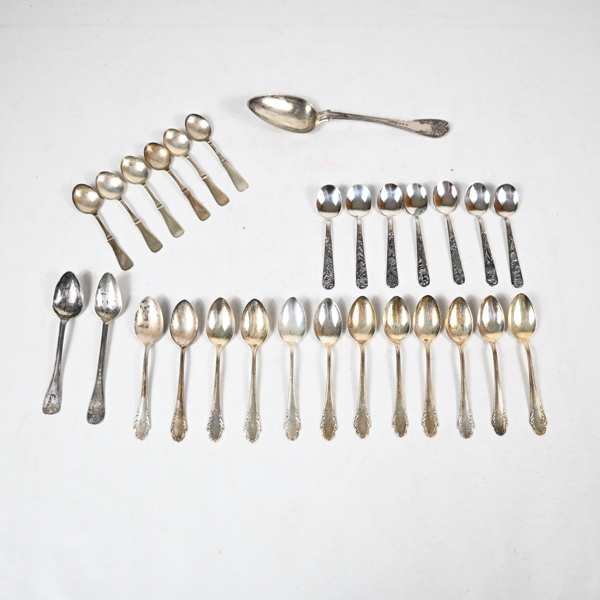 Bestick i silver, 830. 