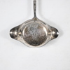 Carl Petter Lampa (1789-1855), soppslev i silver, 830.