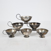 Punschkoppar i silver, 6 st. 