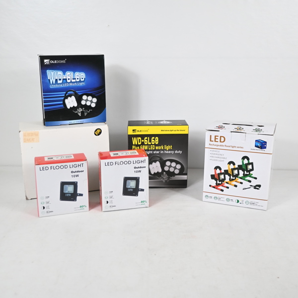 Arbetsbelysning, 6 delar.