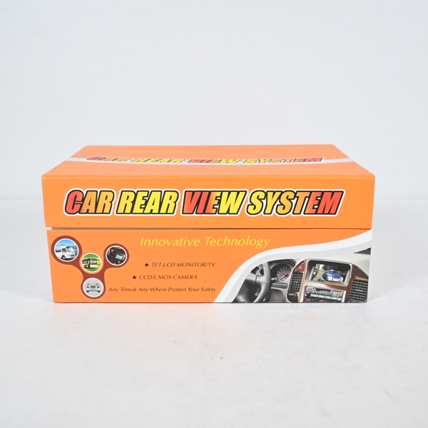 Bakkamera med skärm, 7".