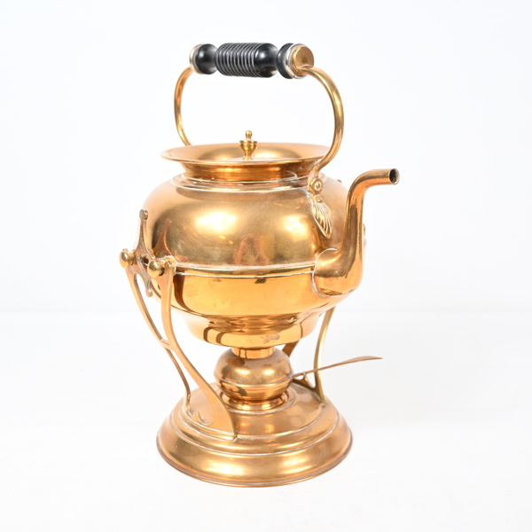 Glöggvärmare, mässing, 1900-tal.