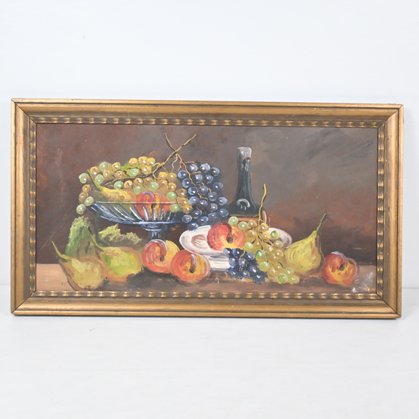 Oidentifierad konstnär, olja pannå, signerad. 