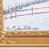 Hjalmar Trafvenfelt (1851-1937), olja på duk, signerad och daterad.