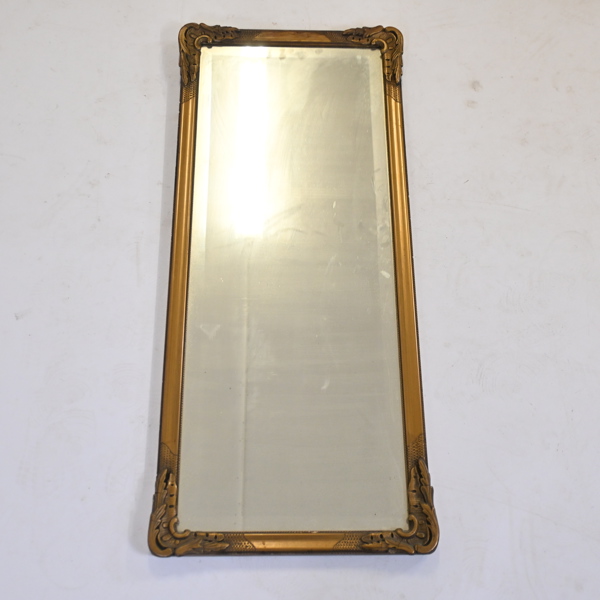 Spegel, förgylld, rokokostil, 1900-tal.