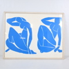 Henri Matisse, Nu Bleu, färglitografi, signerad.