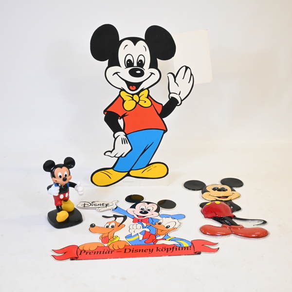 Föremål föreställande Musspigg, 4st, Disney.