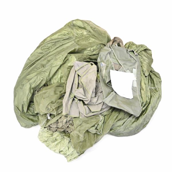 Fallskärm, Typ PX1 MK.5, från engelsk filminspelning.