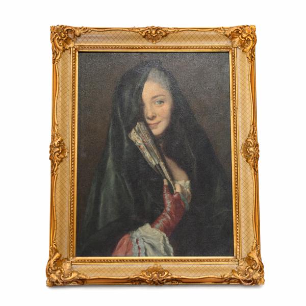 Alexander Roslin, efter, "Damen med slöjan".