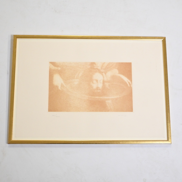 Anders Widoff (f. 1953), litografi, signerad.