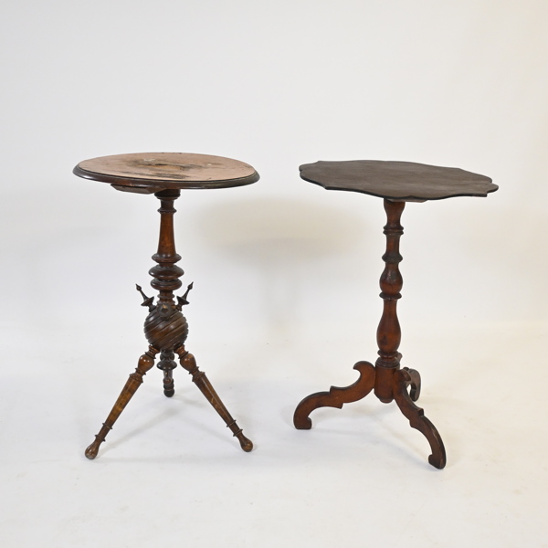 Pelarbord, 2st, 1800-talets slut.