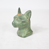 Skulptur, patinerad brons, Kattgudinnan, Egypten.