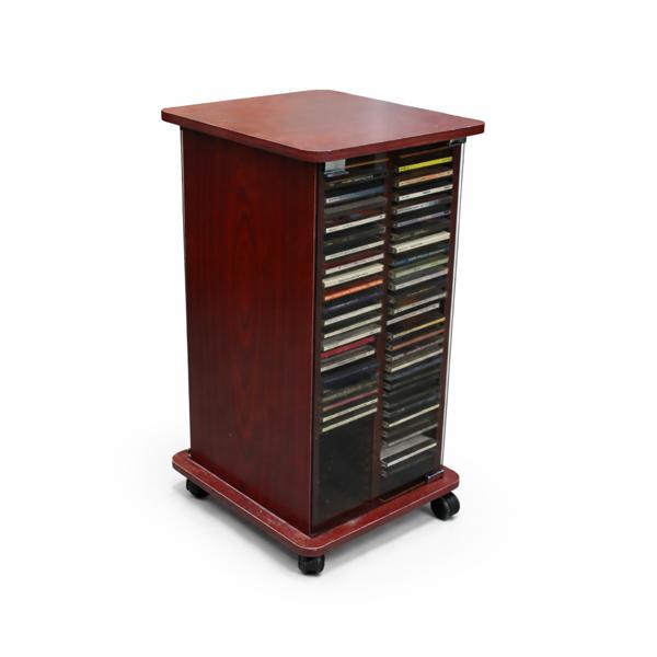 Förvaringsskåp för CD-skivor, 1900-talets andra hälft.