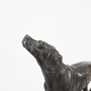 Ferdinand Pautrot (1832-1874), skulptur i brons, jakthund, signerad.