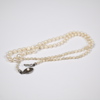 Pärlcollier, lås i silver, 1900-tal.