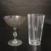 Grogglas och champagneglas, 12+6st, 1900-tal.