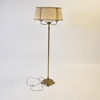 Golvlampa, mässing, 1900-tal.