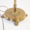 Golvlampa, mässing, 1900-tal.
