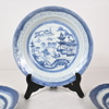 Tallrikar, 4st, Kina, 1700-tal.