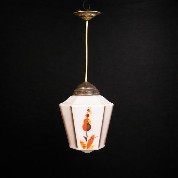 Taklampa, art deco, 1930/40-tal.