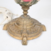 Bordslampa, majolika, omkring 1900.
