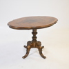 Pelarbord, mahogny, rokokostil, 1900-tal.