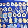 Parti pins och märken, Polisen & Militära, m.m.