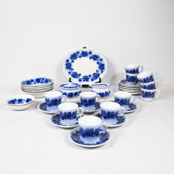 Arthur Percy, kaffeservisdelar, 33st, "Vinranka", Gefle.