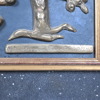 Astri Bergman Taube (1898-1980), Bronsrelief, "Paradiset", signerad.