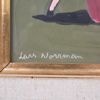Lars Norrman (1915-1979), olja på pannå, signerad. 